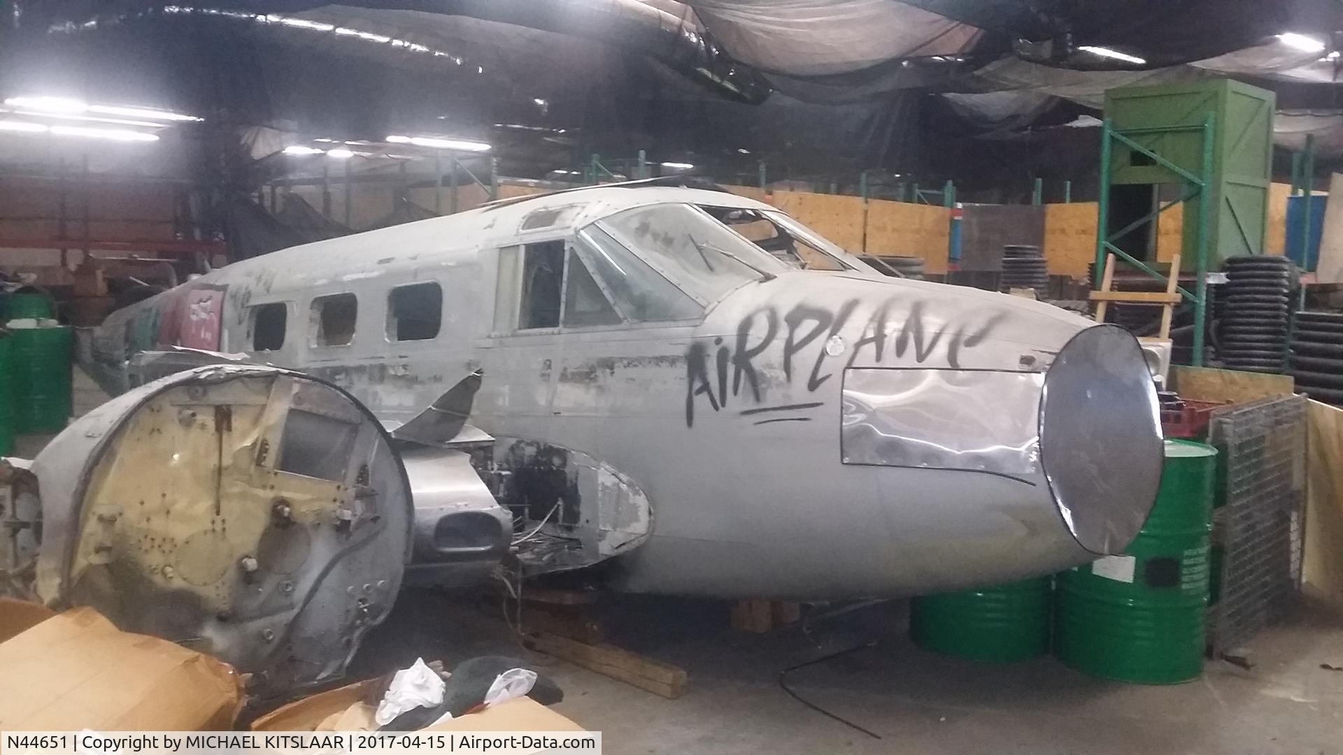 N44651, 1946 Beech D18S C/N A-58, It has seen better days