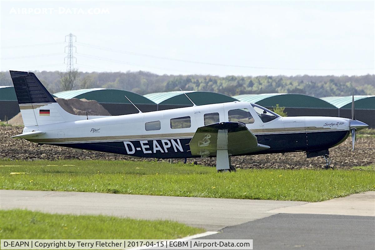 D-EAPN, 1994 Piper PA-32R-301 Saratoga II HP C/N 3213088, At Tatenhill , Staffordshire
