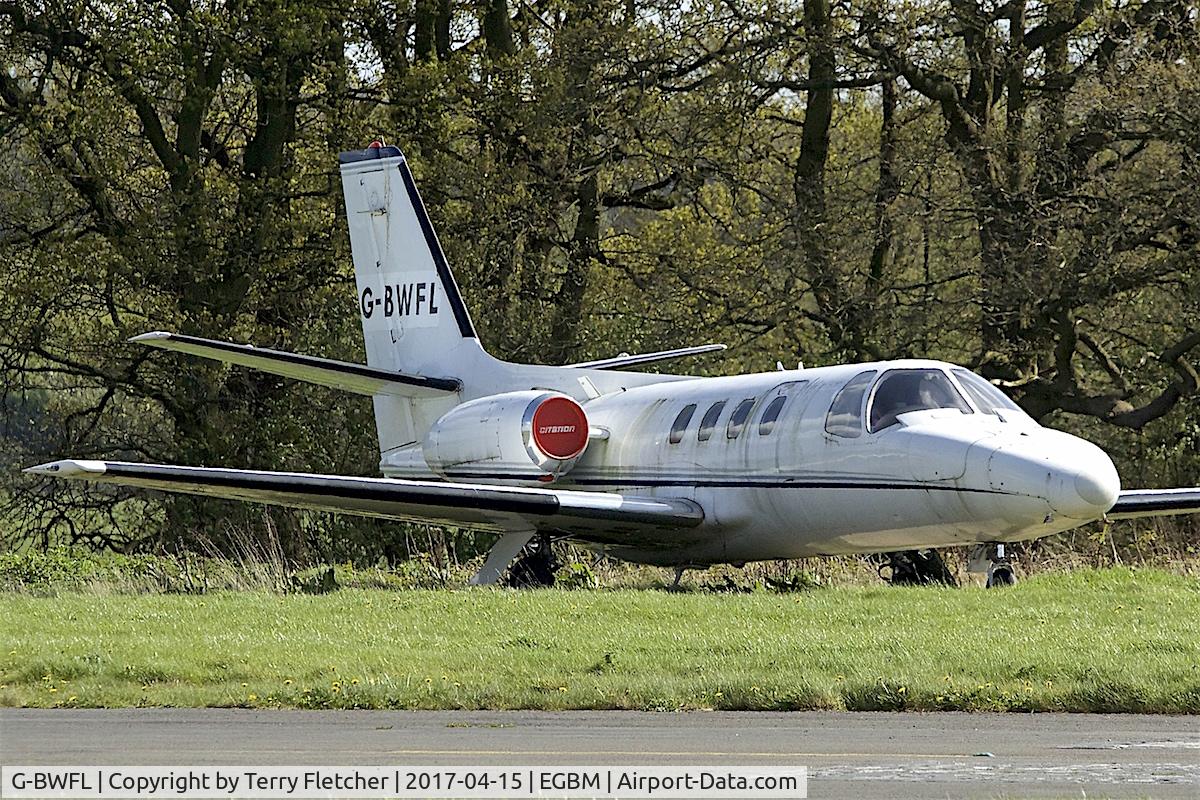 G-BWFL, 1975 Cessna 500 Citation C/N 500-0264, At Tatenhill , Staffordshire