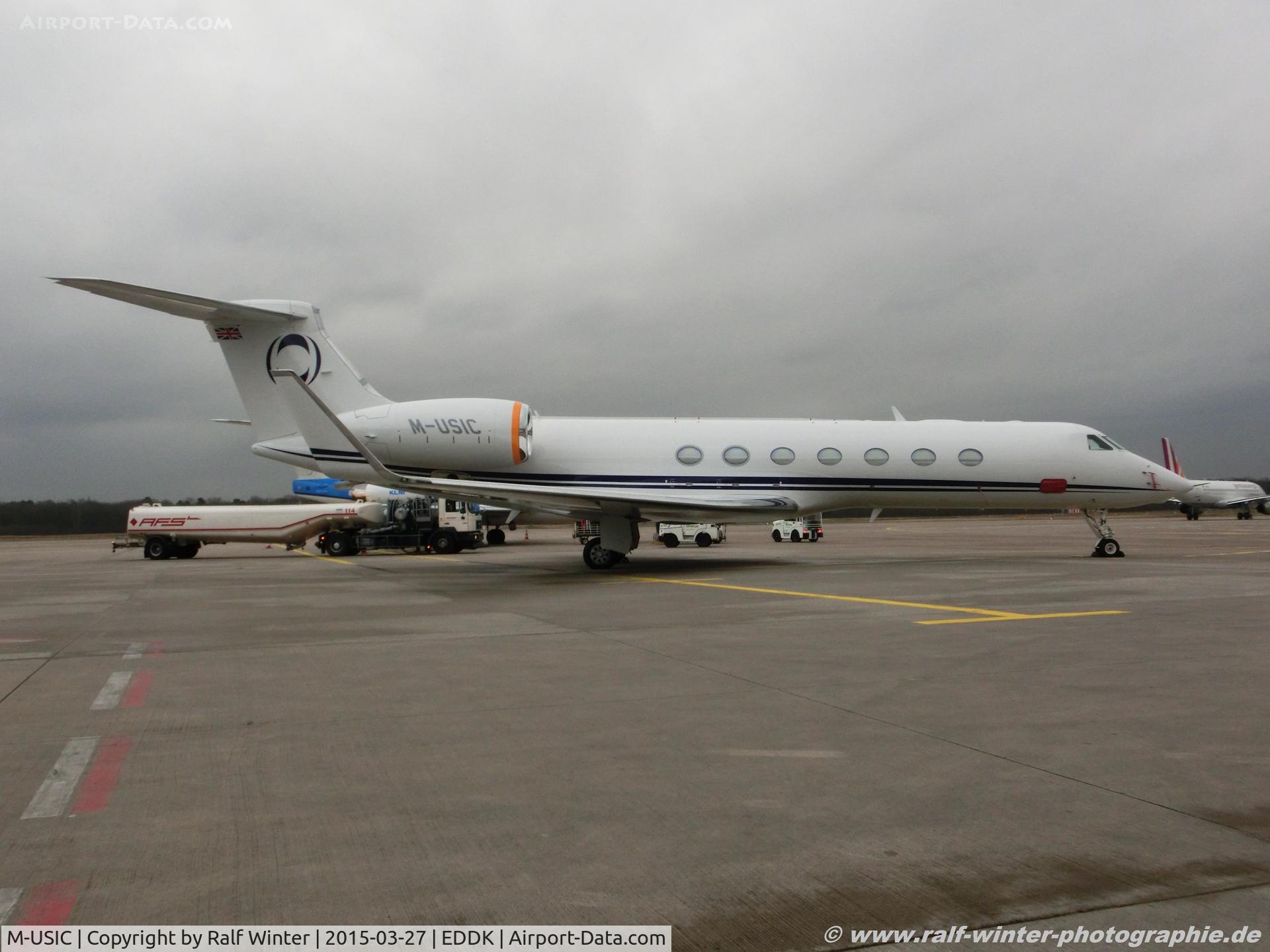 M-USIC, 2012 Gulfstream Aerospace V-SP G550 C/N 5394, Gulfstream Aerospace G-V-SP G550 Gulfstream - Private - 5394 - M-USIC - 27.03.2015 - CGN