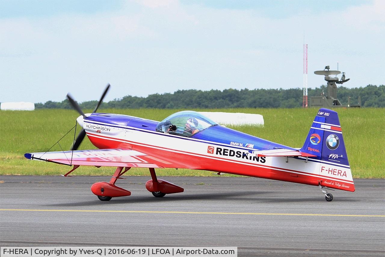 F-HERA, Mudry CAP-332SC C/N 35, Mudry CAP-332 SC, Taxiing to parking area, Avord Air Base 702 (LFOA) Open day 2016