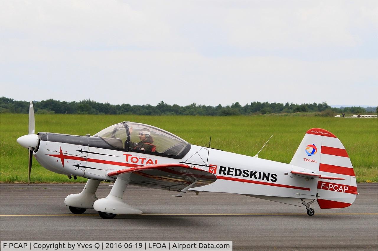 F-PCAP, Mudry CAP-10 C/N A5, Mudry CAP-10, Taxiing to parking area, Avord Air Base 702 (LFOA) Open day 2016