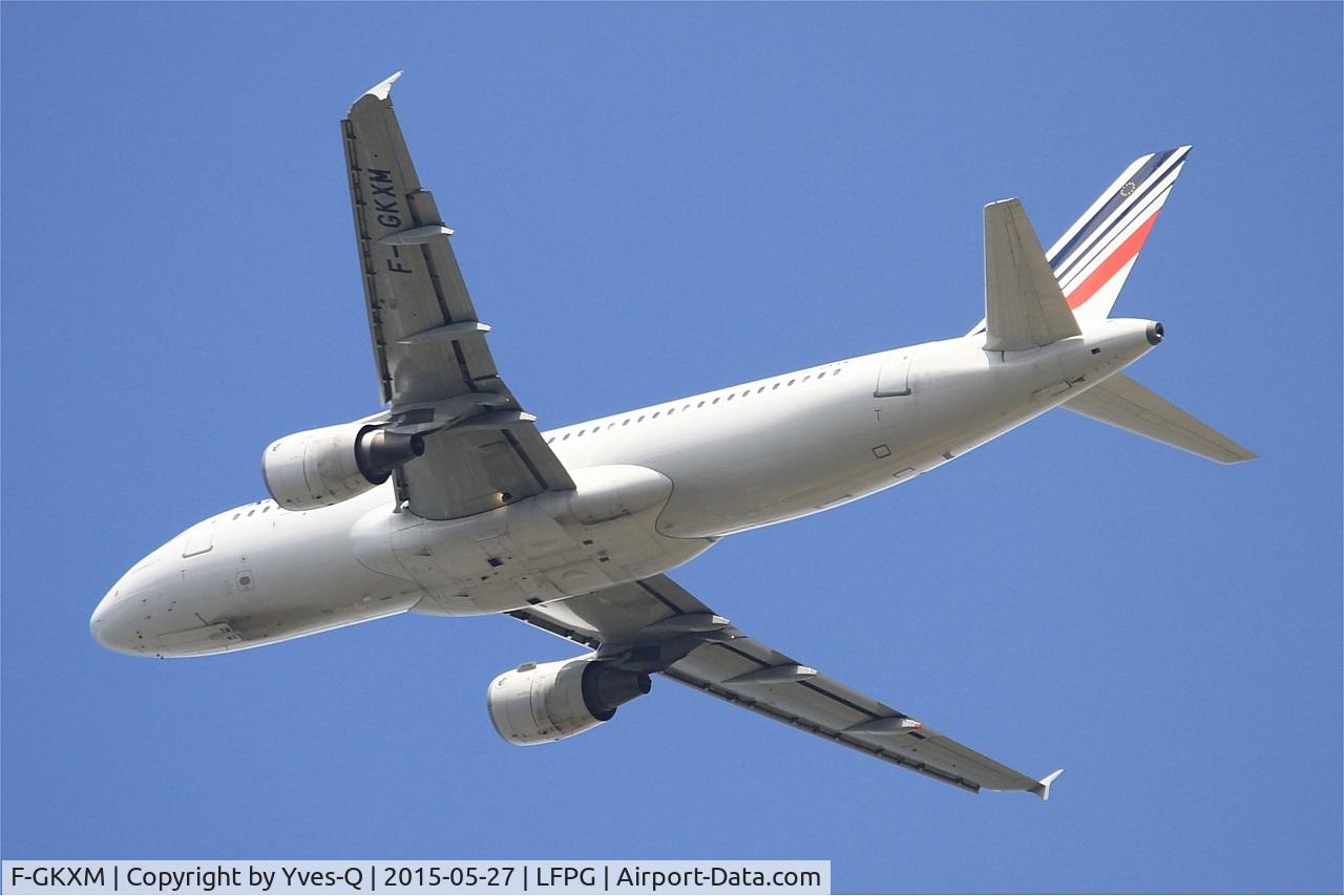 F-GKXM, 2006 Airbus A320-214 C/N 2721, Airbus A320-214, Take off Rwy 27L, Roissy Charles De Gaulle Airport (LFPG-CDG)