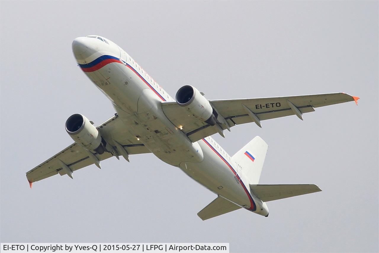 EI-ETO, 2002 Airbus A319-111 C/N 1679, Airbus A319-111, Take off rwy 27L, Roissy Charles De Gaulle airport (LFPG-CDG)