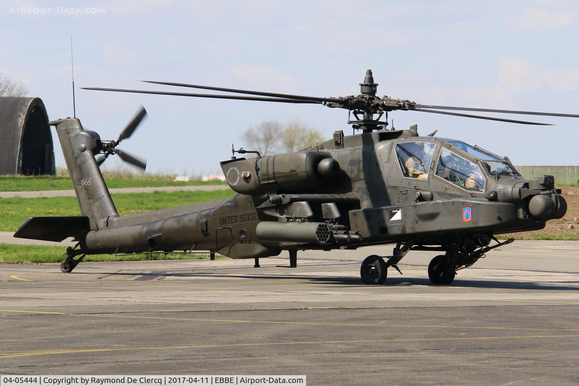 04-05444, 2004 Boeing AH-64D Longbow Apache C/N PVD444, Helidays Beauvechain 2017.