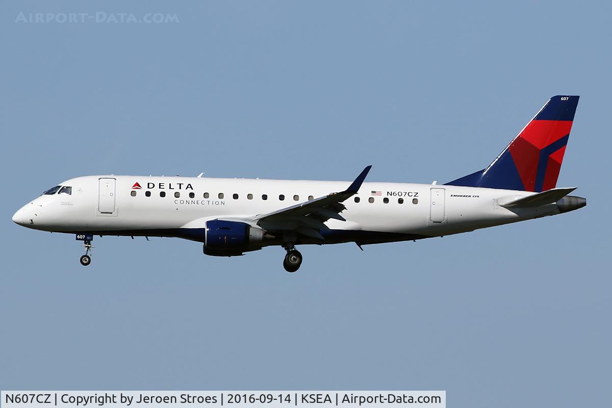 N607CZ, 2007 Embraer 170SU (ERJ-170-100SU) C/N 17000192, ksea