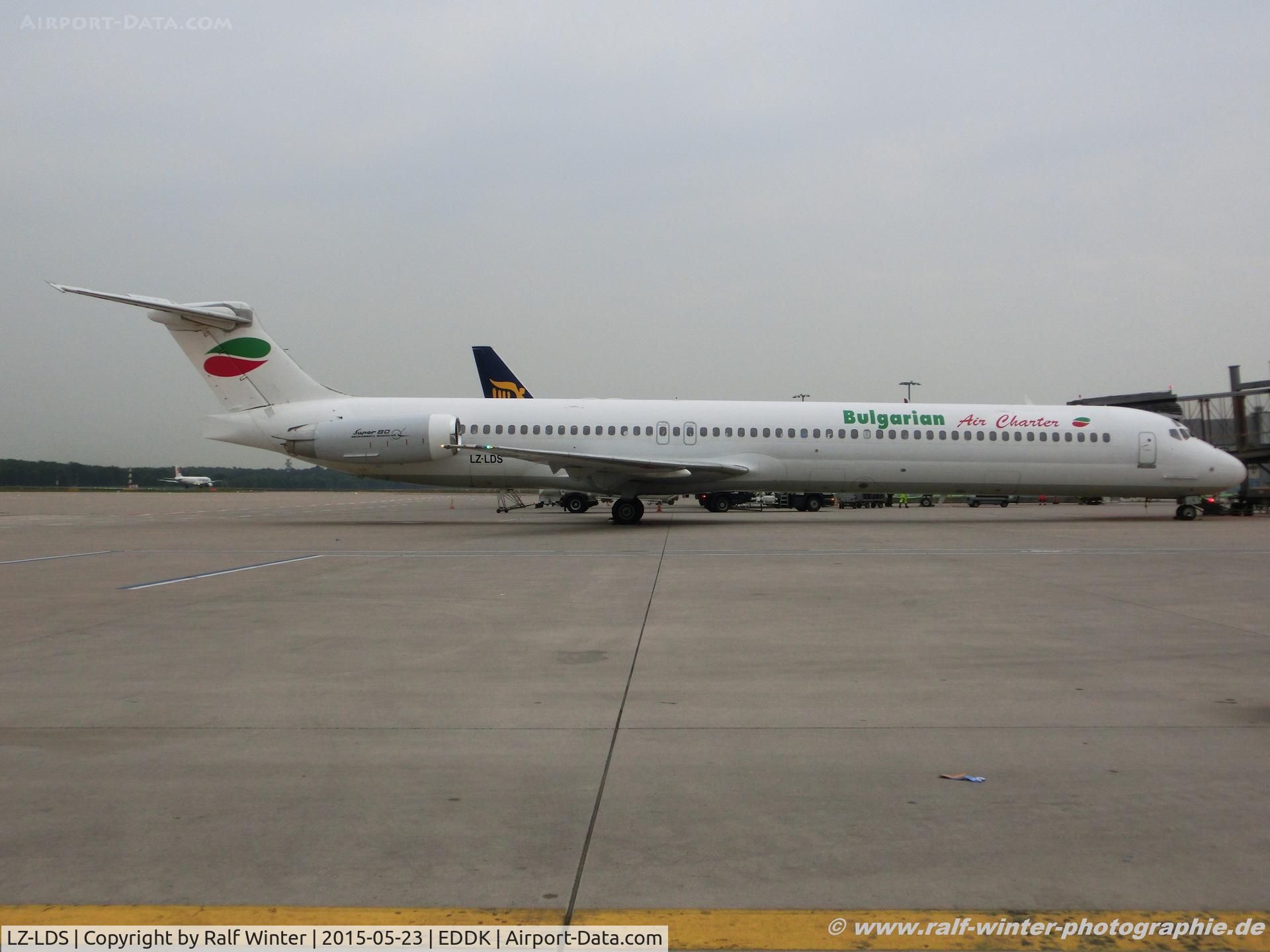 LZ-LDS, 1993 McDonnell Douglas MD-82 (DC-9-82) C/N 53218, McDonnell Douglas MD-82 - 1T BUC Bulgarian Air Charter - 53218 - LZ-LDS - 23.05.2015 - CGN