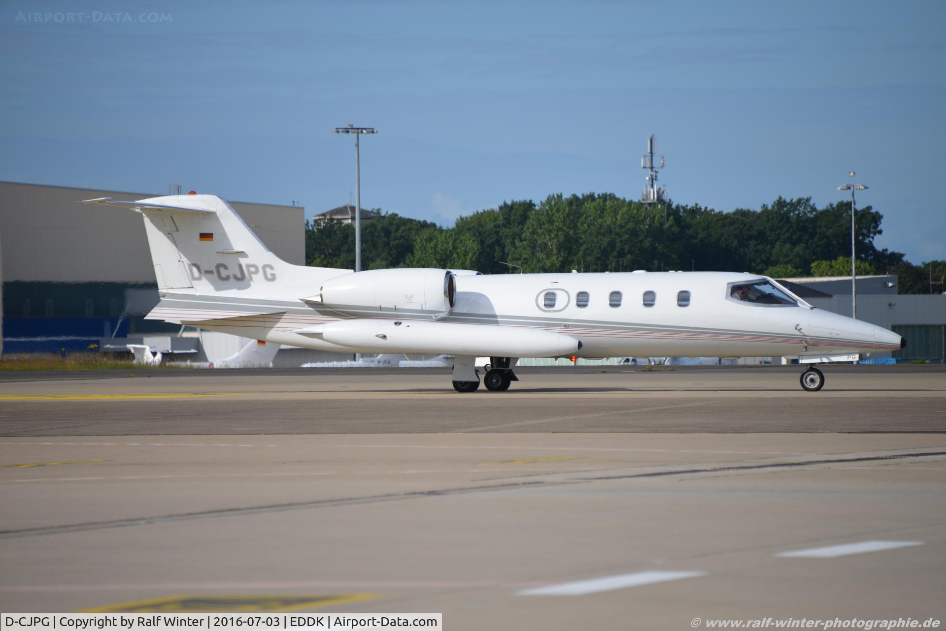 D-CJPG, 1977 Learjet 35A C/N 108, Gates Learjet 35A - QAJ Quick Air Jet Charter - 35-108 - D-CJPG - 03.07.2016 - CGN