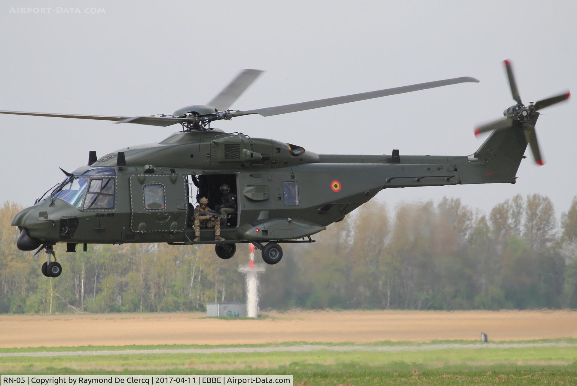 RN-05, 2013 Eurocopter NH90-TTH C/N TBEA01/1237, Helidays Beauvechain.