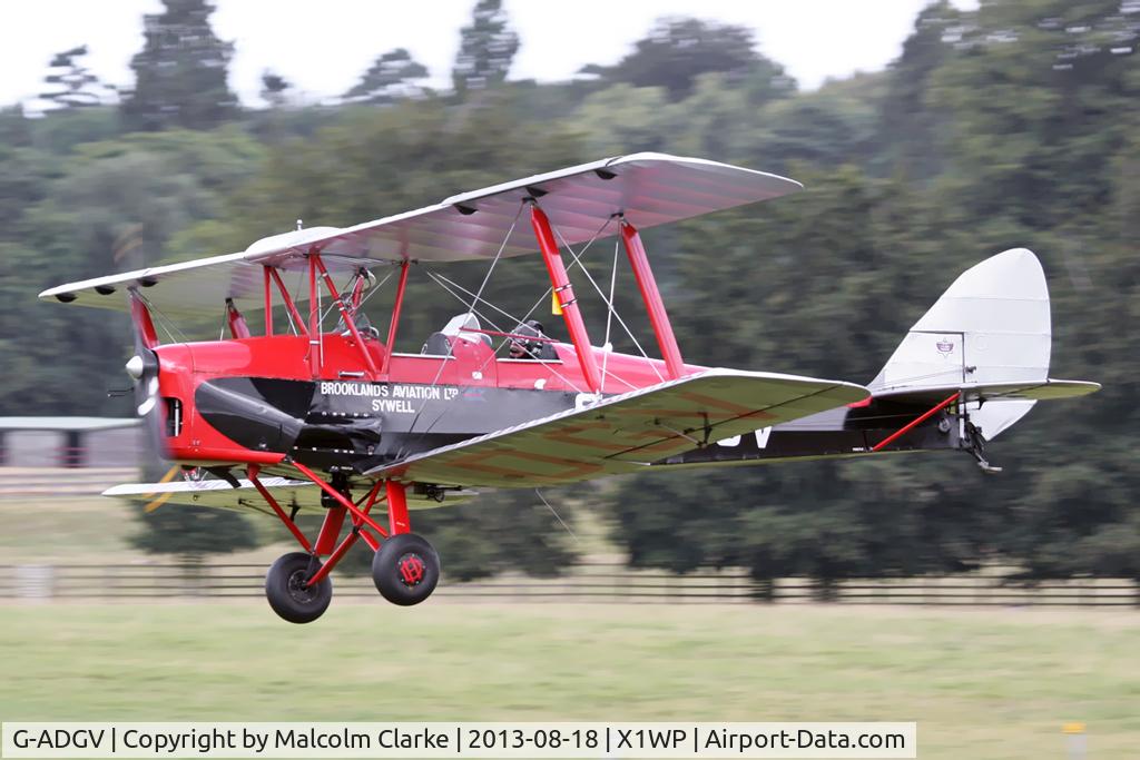 G-ADGV, 1935 De Havilland DH-82A Tiger Moth II C/N 3340, De Havilland DH-82A Tiger Moth II at The De Havilland Moth Club's 28th International Moth Rally at Woburn Abbey. August 18th 2013.