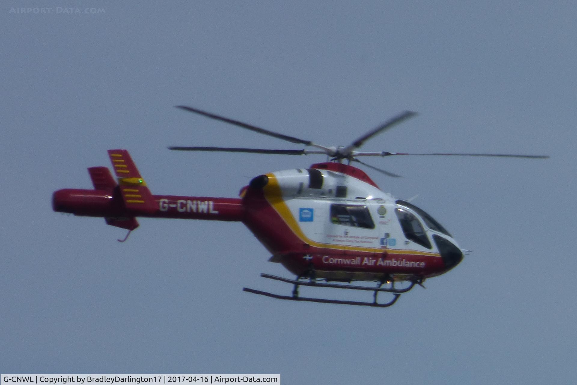 G-CNWL, 2008 MD Helicopters MD-900 Explorer C/N 900-00124, G-CNWL Cornwall Air Ambulance On Route To Derriford Hospital