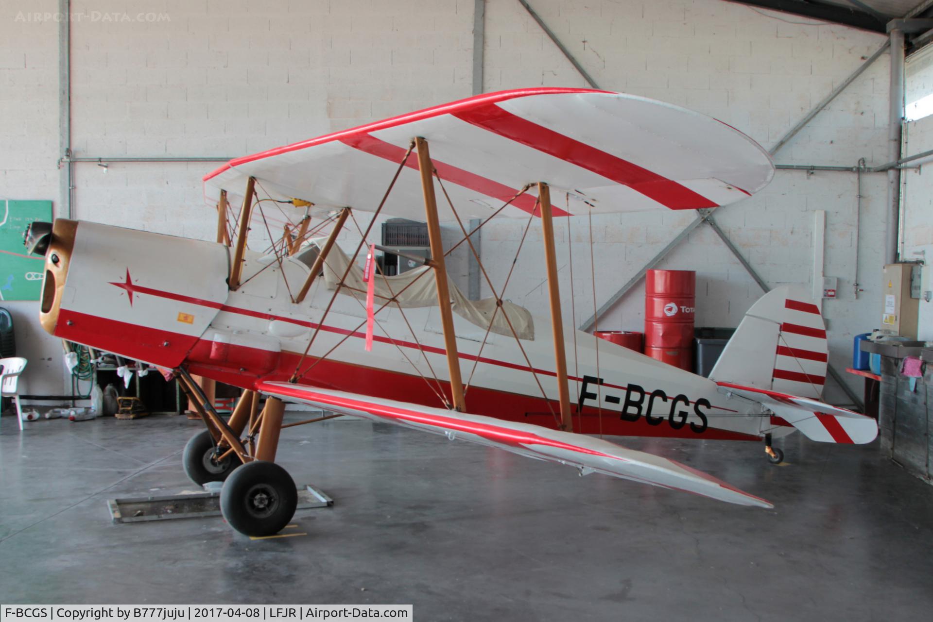 F-BCGS, SNCAN Stampe SV-4C C/N 281, at Angers