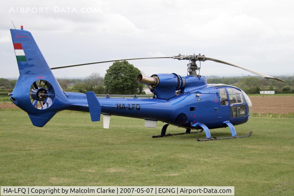 HA-LFQ, 1980 Aerospatiale SA-342L Gazelle C/N 1854, Aerospatiale SA-342L Gazelle at Bagby Airfield's May Fly-In,  May 7th 2007.