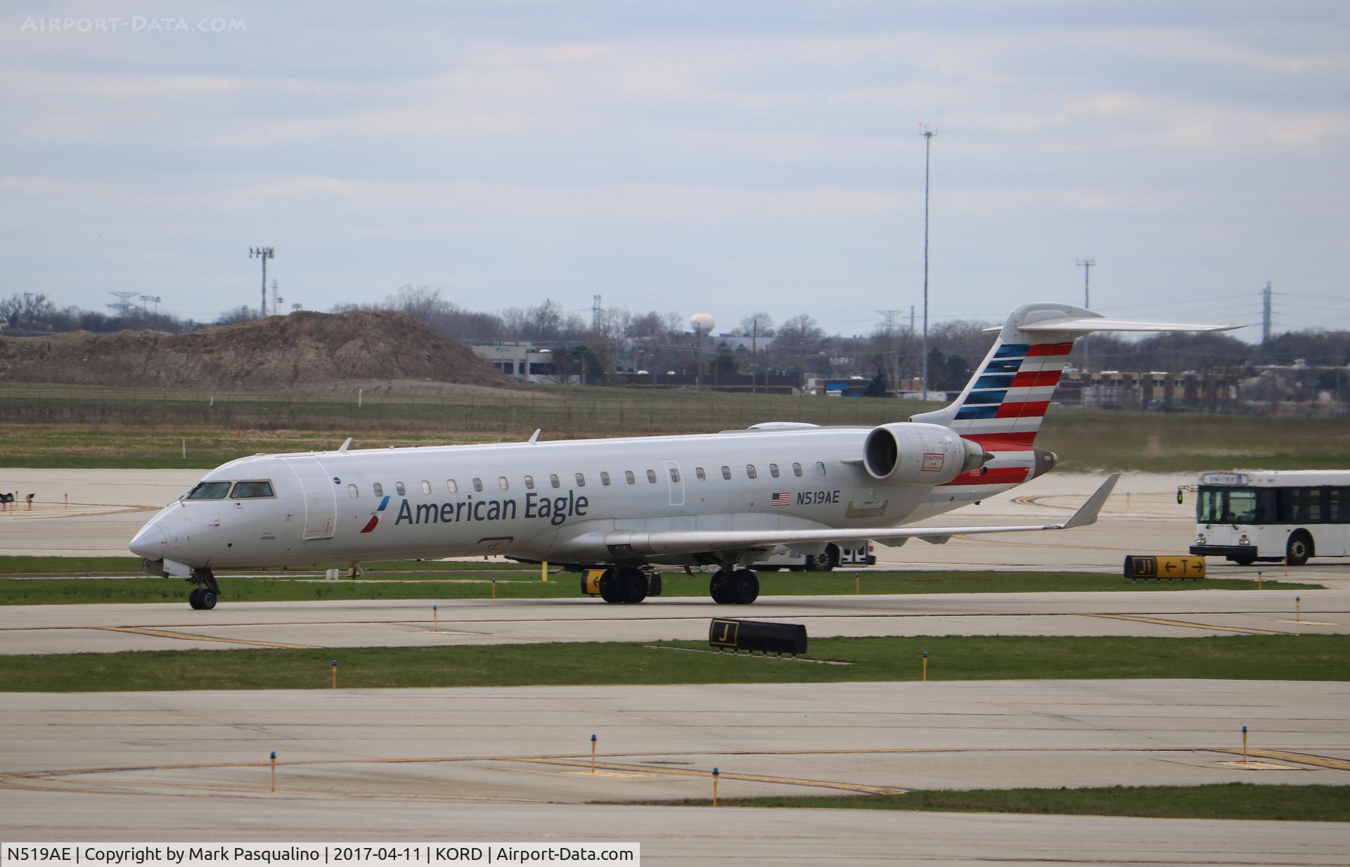N519AE, 2003 Bombardier CRJ-701 (CL-600-2C10) Regional Jet C/N 10131, CL-600-2C10