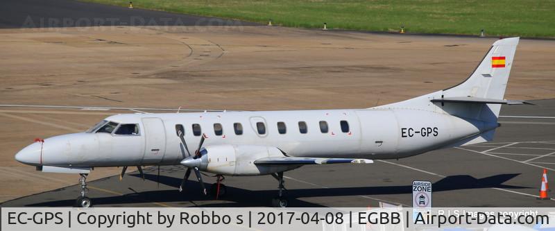 EC-GPS, 1988 Fairchild SA-227AC Metro III C/N AC-722, Metroliner EC-GPS seen at Birmingham Airport.