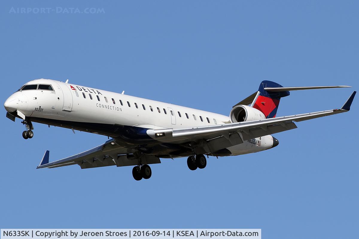 N633SK, 2011 Canadair CL-600-2C10 Regional Jet CRJ-700 C/N 10331, ksea