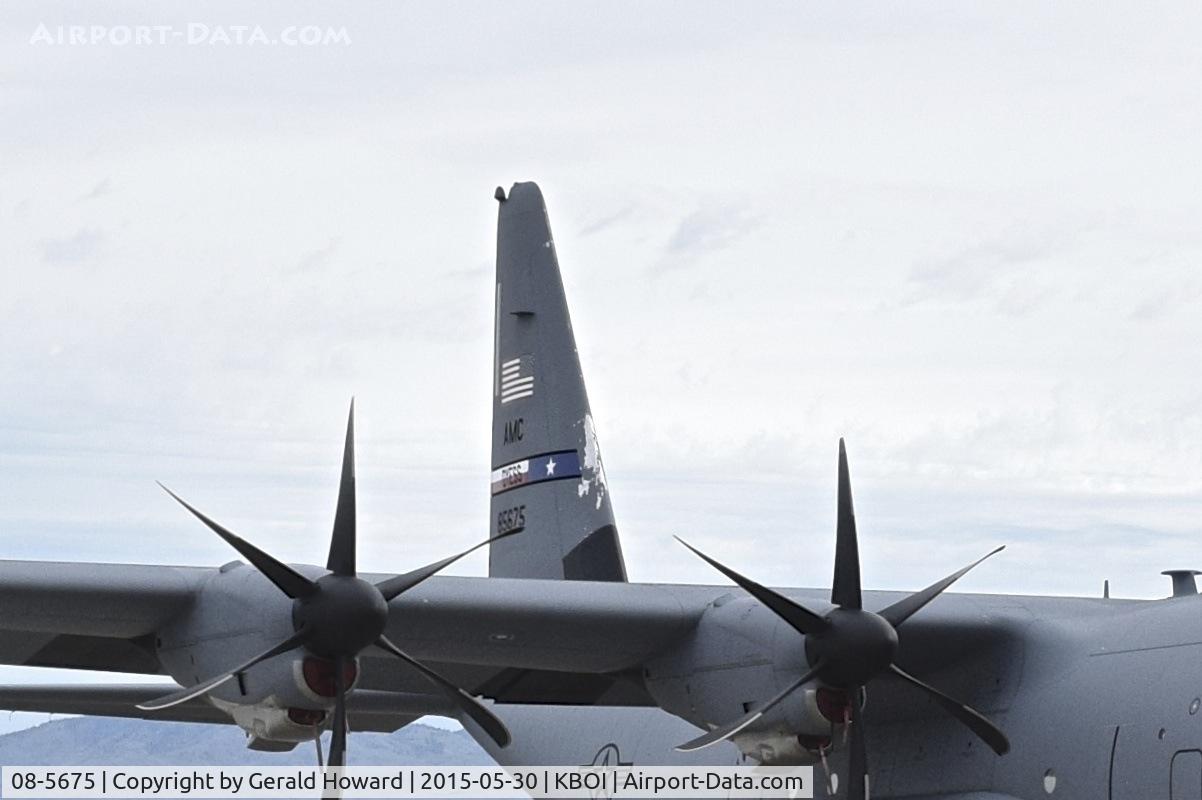 08-5675, 2008 Lockheed Martin C-130J-30 Super Hercules C/N 382-5675, Looks like a little missing paint on the tail. 317th Airlift Group, Dyess AFB, TX.
