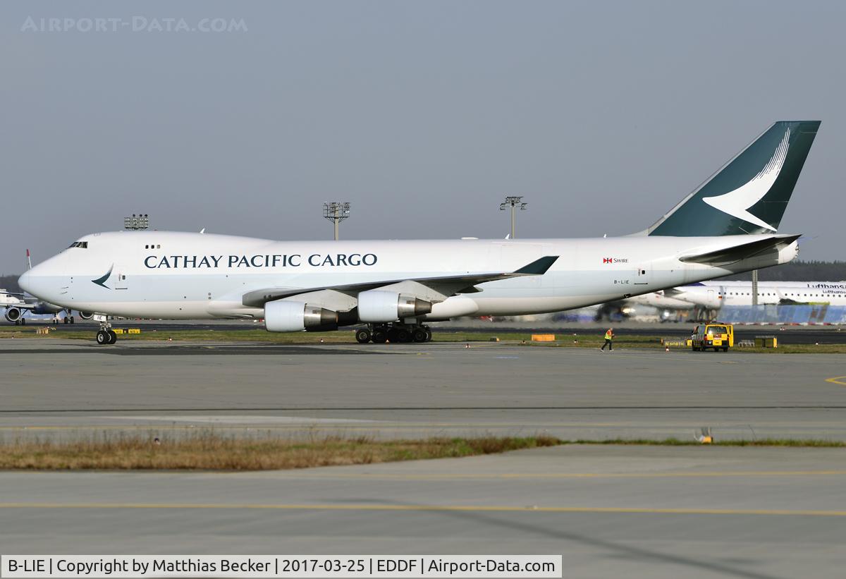 B-LIE, 2009 Boeing 747-467ERF C/N 36870, B-LIE