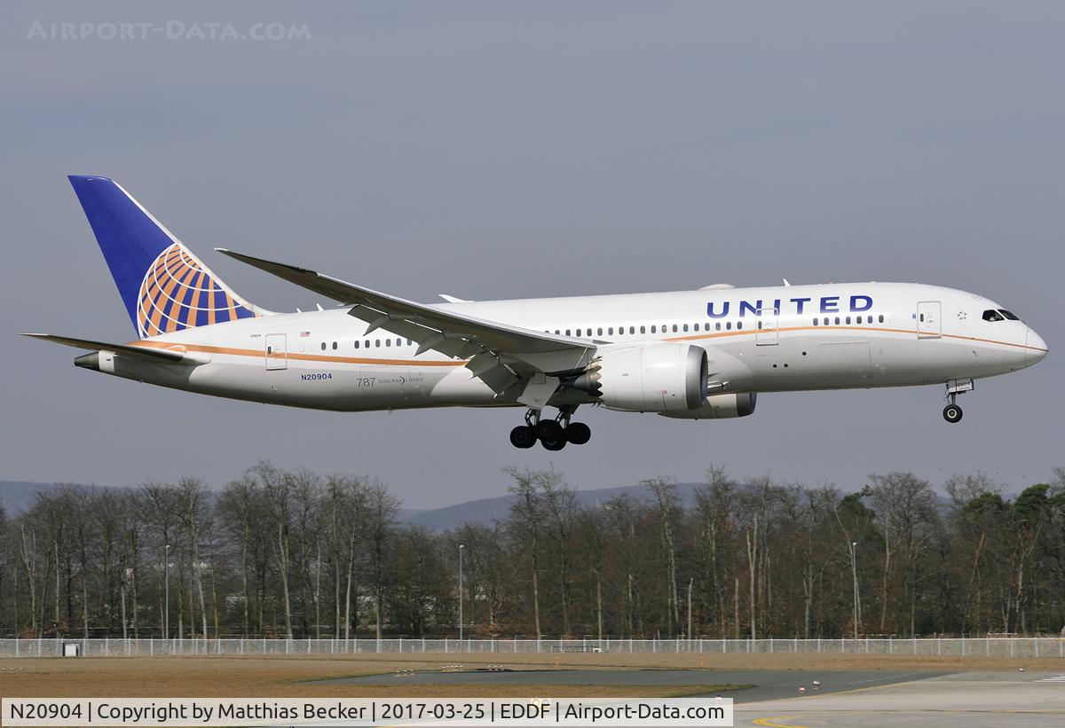 N20904, 2012 Boeing 787-8 Dreamliner C/N 34824, N20904