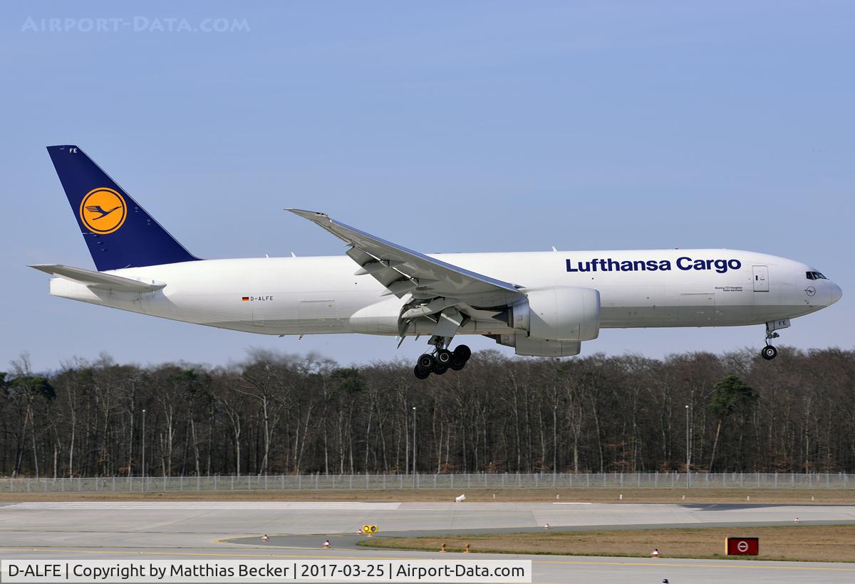 D-ALFE, 2015 Boeing 777-FBT C/N 41678, D-ALFE