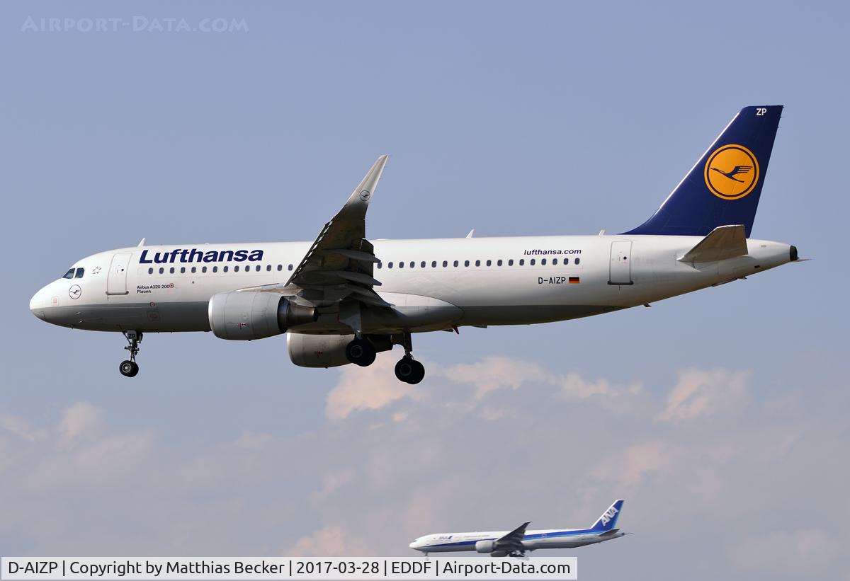 D-AIZP, 2013 Airbus A320-214 C/N 5487, D-AIZP
