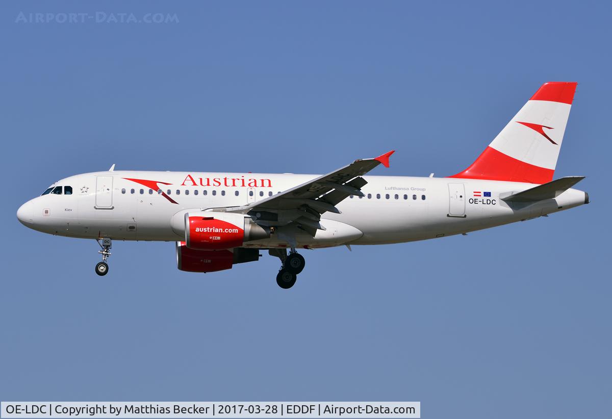 OE-LDC, 2004 Airbus A319-112 C/N 2262, OE-LDC