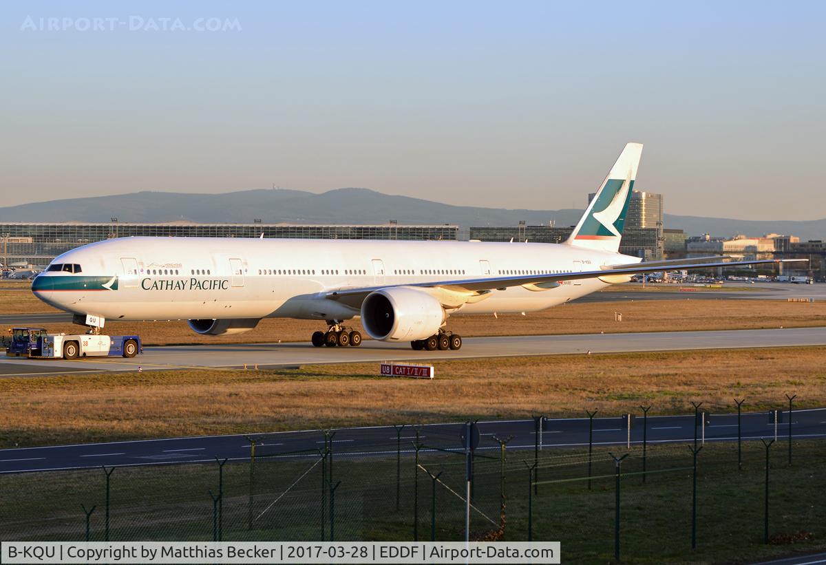 B-KQU, 2014 Boeing 777-367/ER C/N 42145, B-KQU