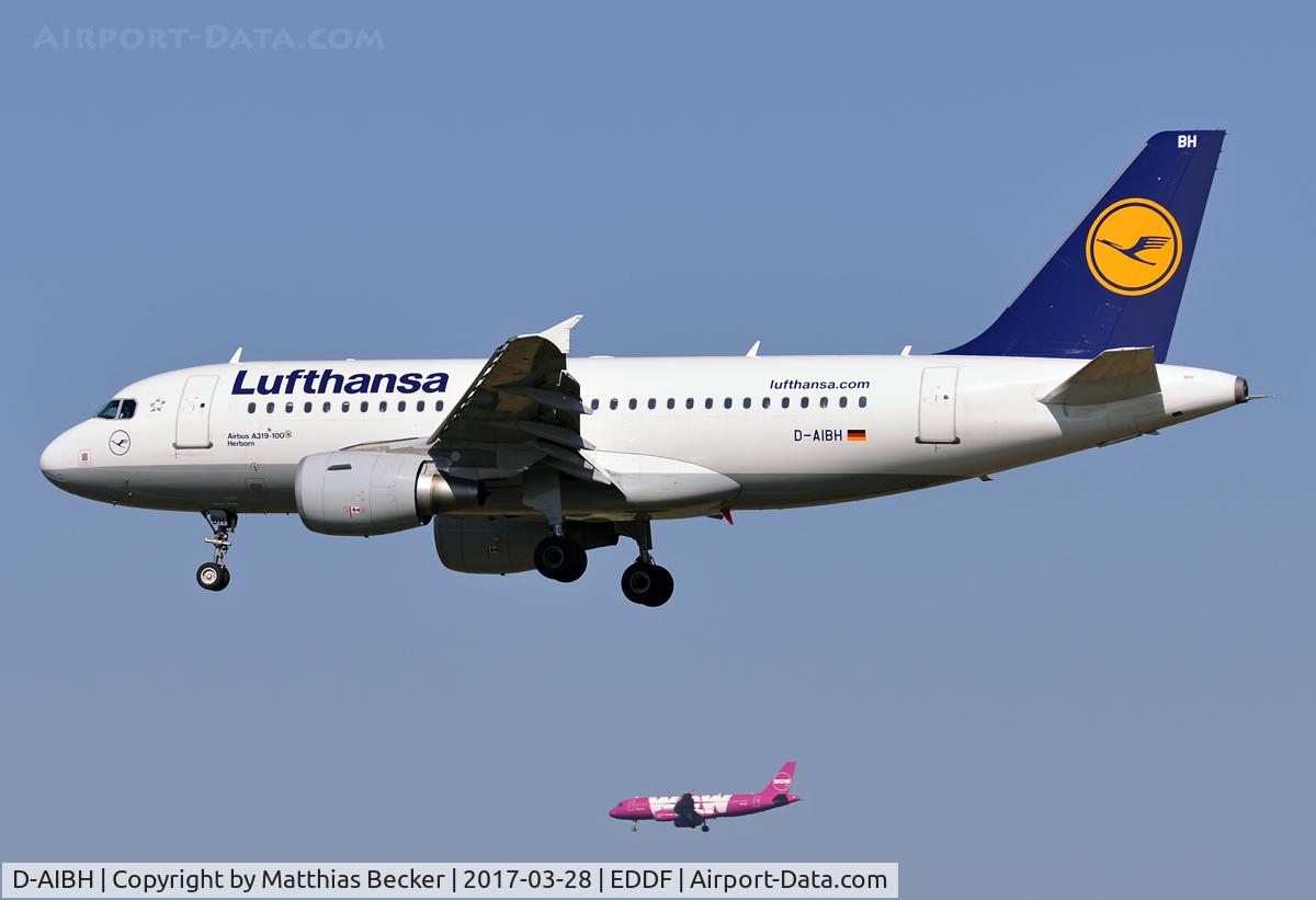 D-AIBH, 2012 Airbus A319-112 C/N 5239, D-AIBH
