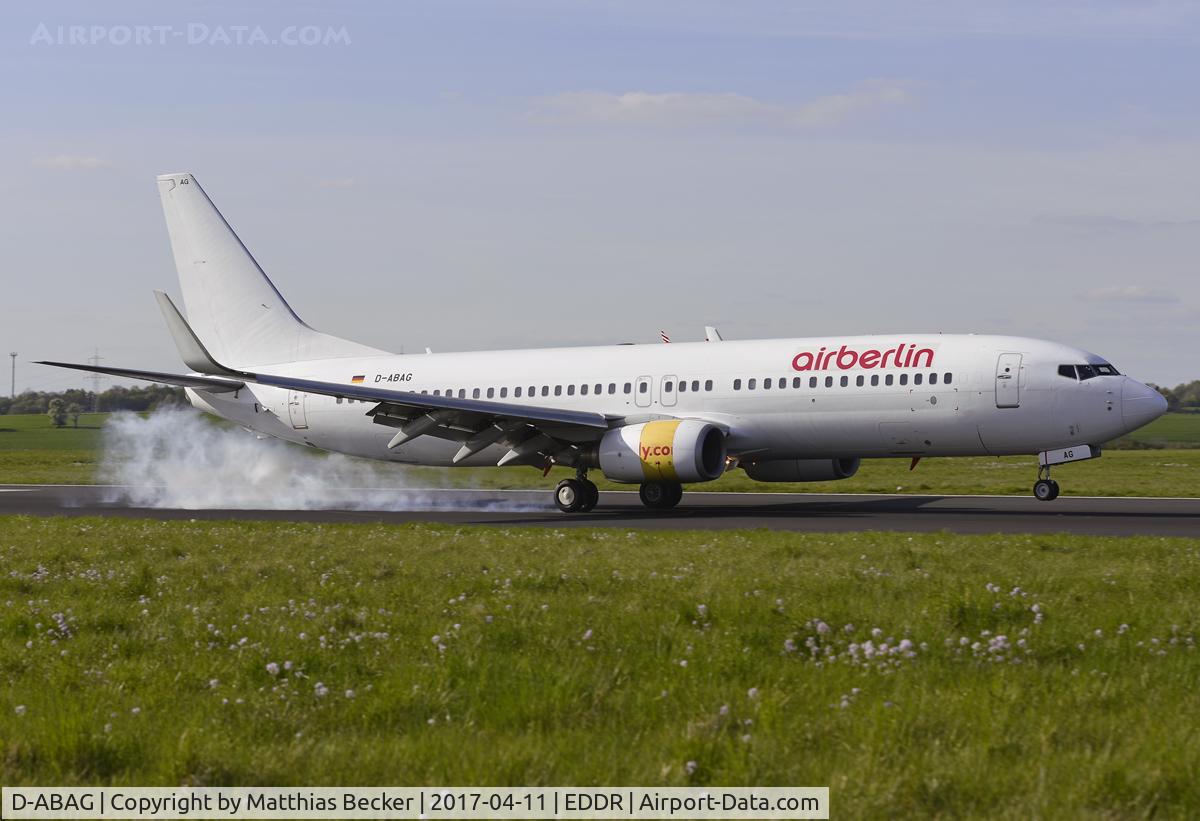 D-ABAG, 2001 Boeing 737-86J C/N 30879, D-ABAG