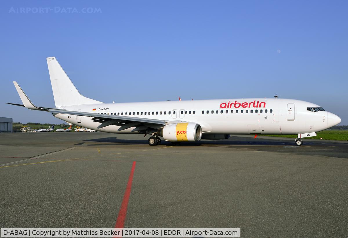 D-ABAG, 2001 Boeing 737-86J C/N 30879, D-ABAG