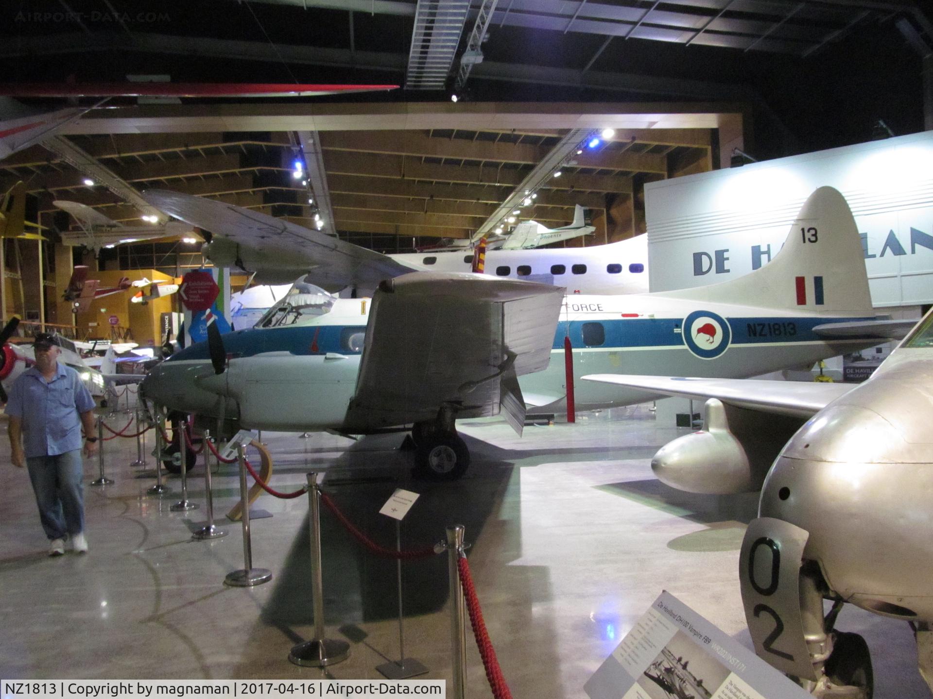 NZ1813, 1952 De Havilland DH.104 Devon C.1 C/N 04396, MOTAT Auckland - great place