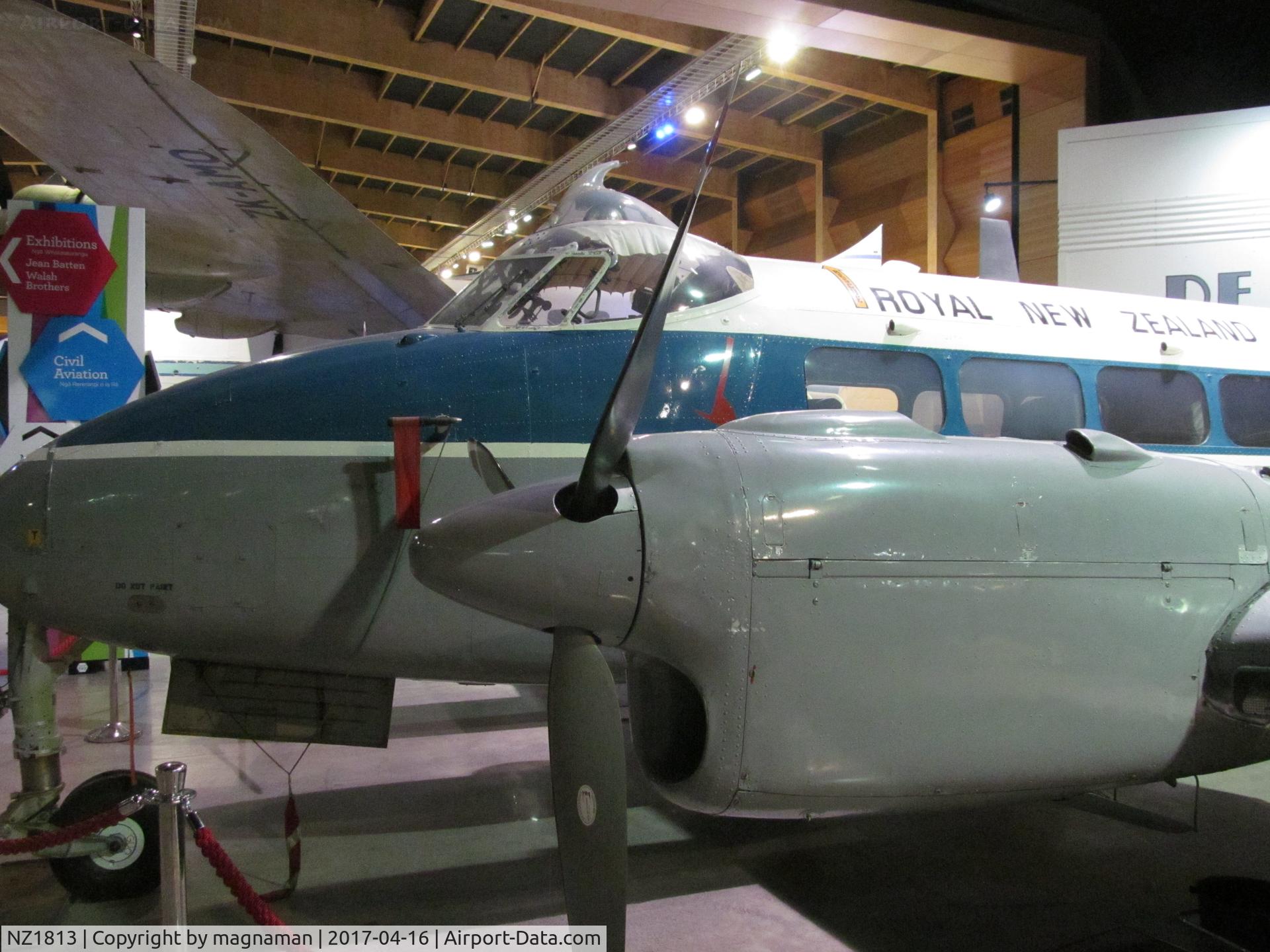 NZ1813, 1952 De Havilland DH.104 Devon C.1 C/N 04396, museum exhibit