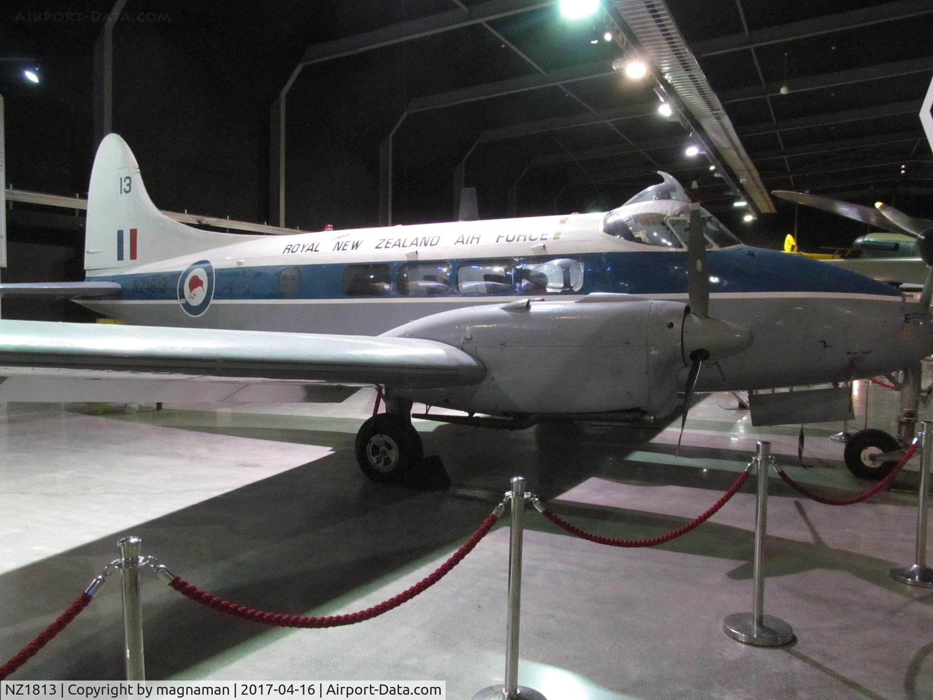 NZ1813, 1952 De Havilland DH.104 Devon C.1 C/N 04396, at MOTAT