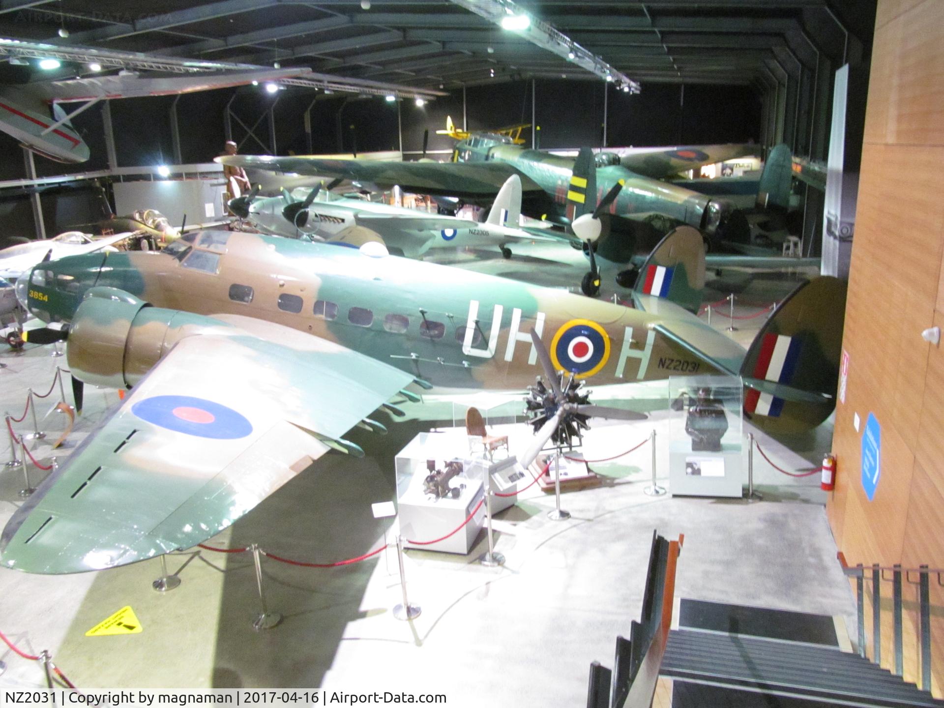 NZ2031, Lockheed Hudson III C/N 3854, in MOTAT