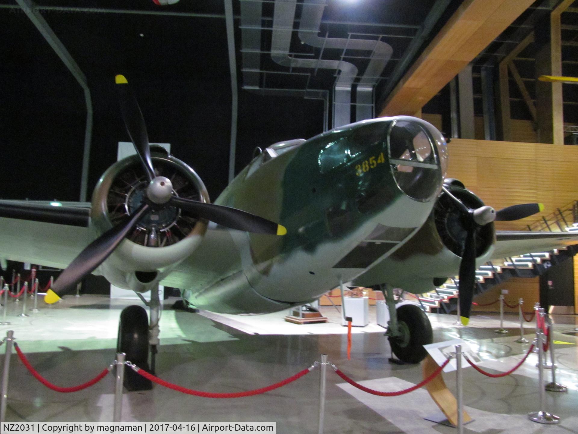 NZ2031, Lockheed Hudson III C/N 3854, c/n on nose