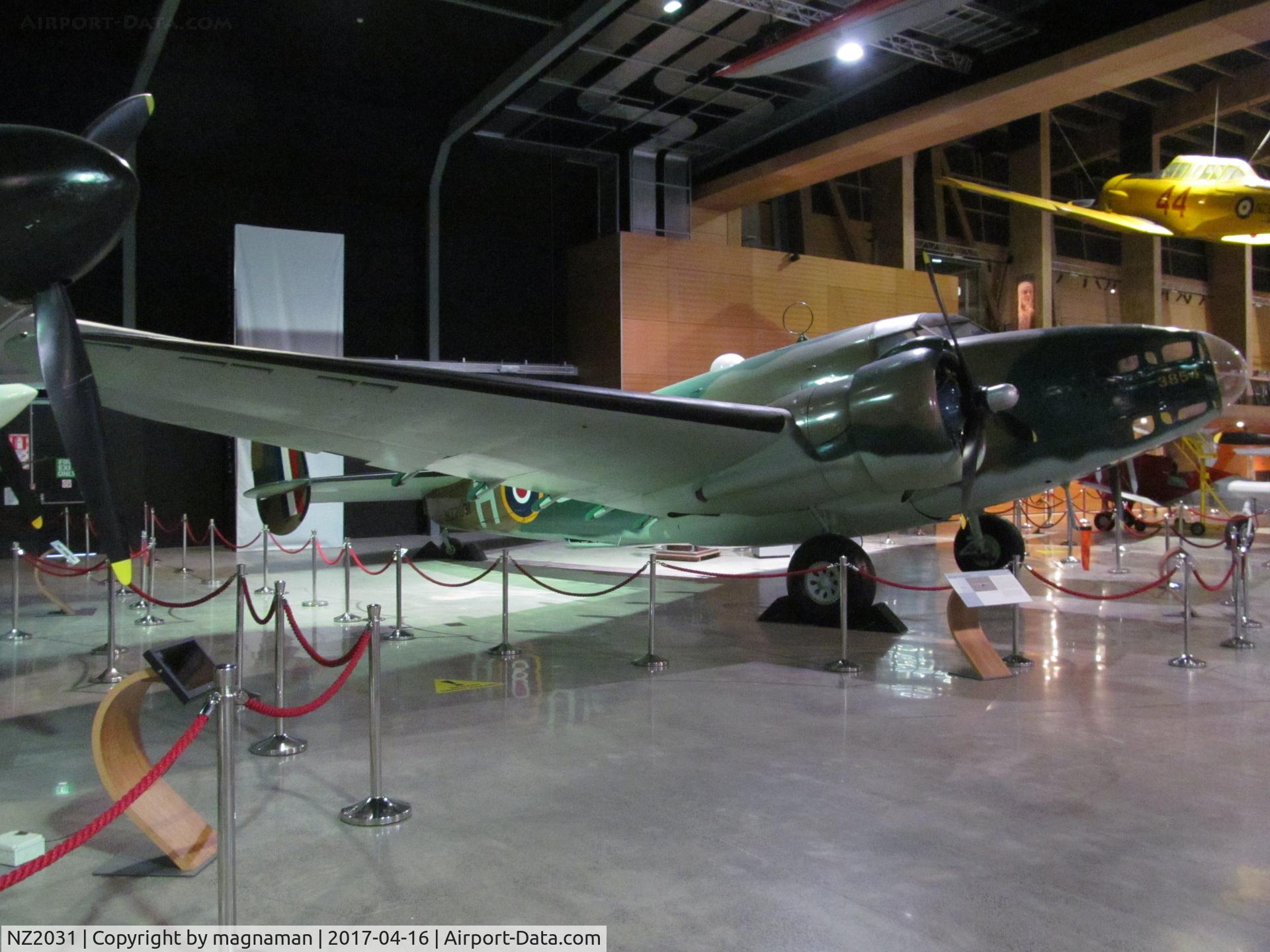 NZ2031, Lockheed Hudson III C/N 3854, never too crowded in here