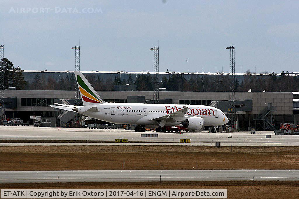 ET-ATK, 2010 Boeing 787-8 Dreamliner C/N 34498, ET-ATK in OSL