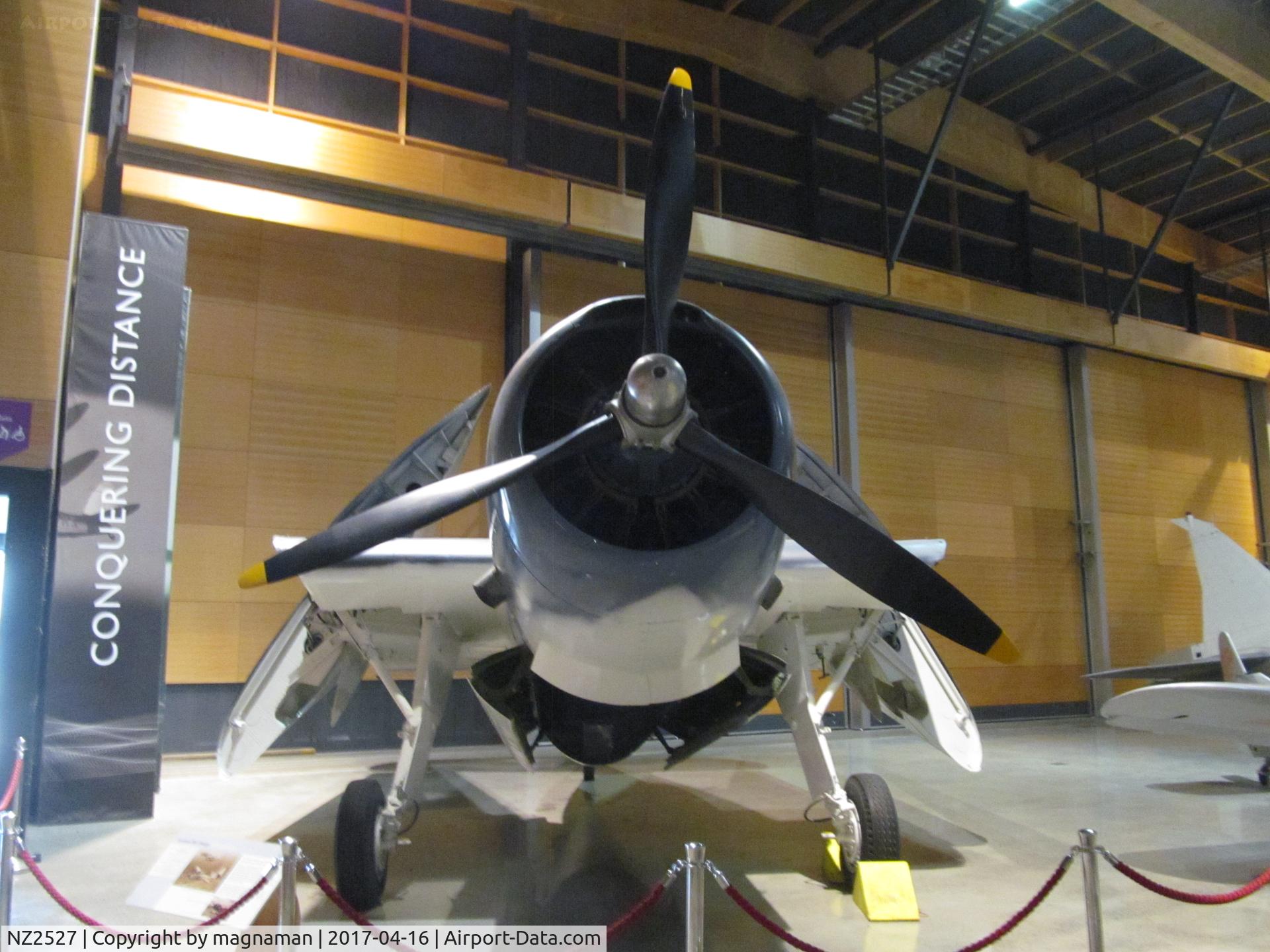 NZ2527, Grumman TBF-1C Avenger C/N 5625, ZK-CBO in civil register - new public display item at MOTAT following restoration.
