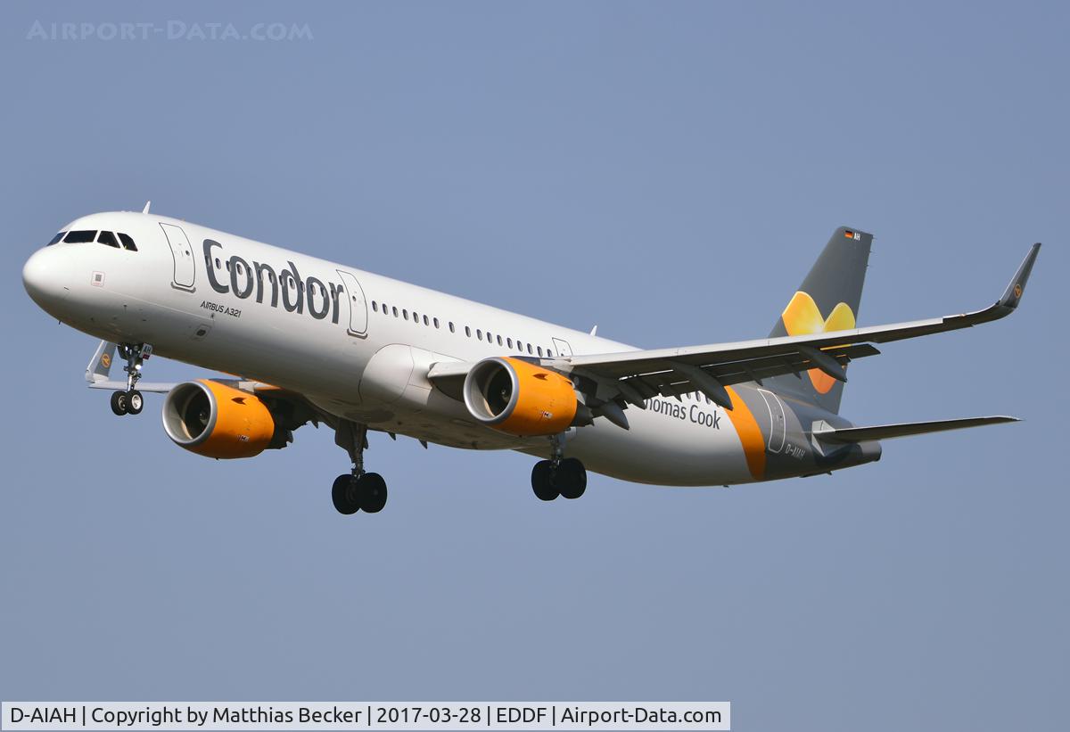 D-AIAH, 2015 Airbus A321-211 C/N 6615, D-AIAH