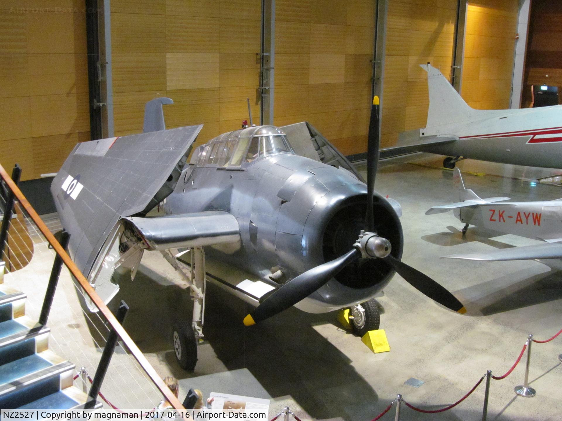 NZ2527, Grumman TBF-1C Avenger C/N 5625, Only ex NZAF Grumman on civil register - now fully restored and on display at MOTAT