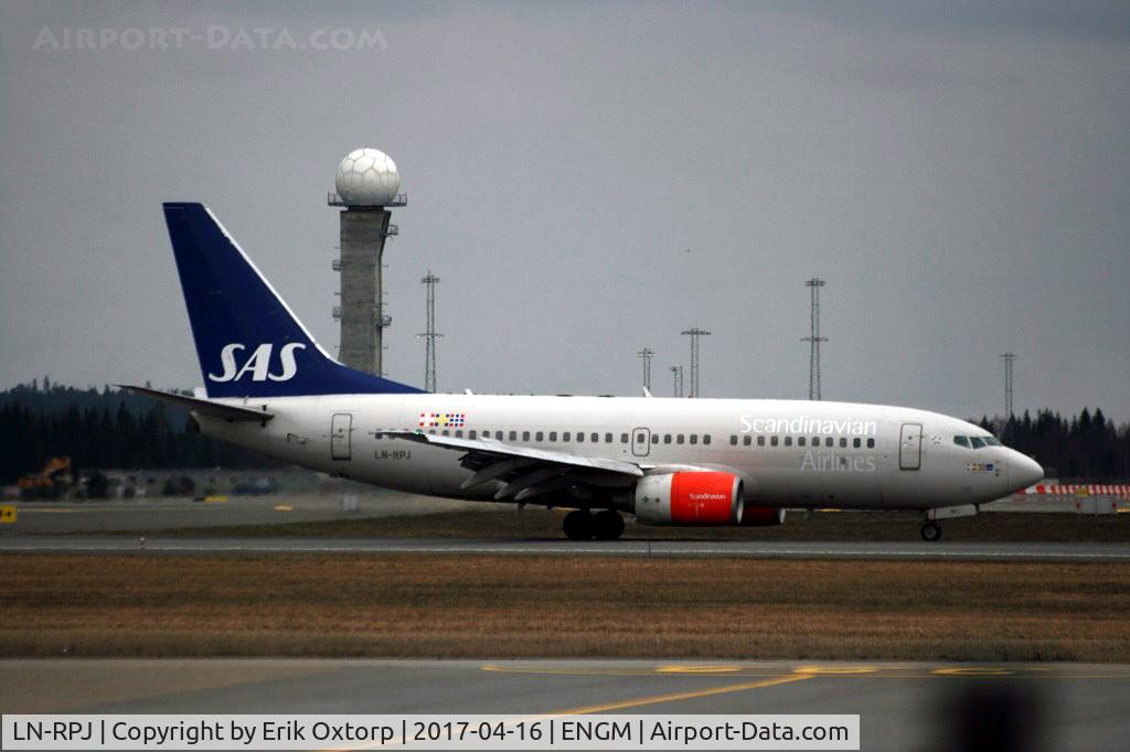 LN-RPJ, 2000 Boeing 737-783 C/N 30192, LN-RPJ in OSL