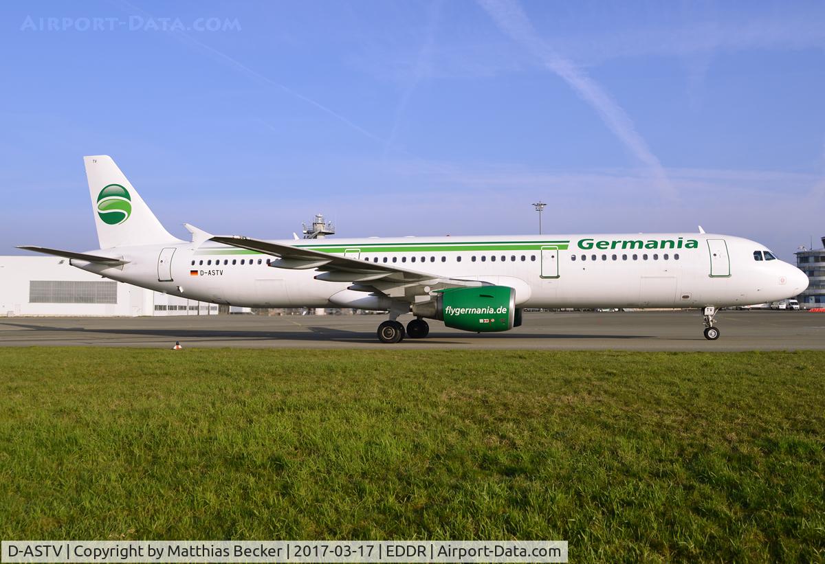 D-ASTV, 1999 Airbus A321-211 C/N 995, D-ASTV