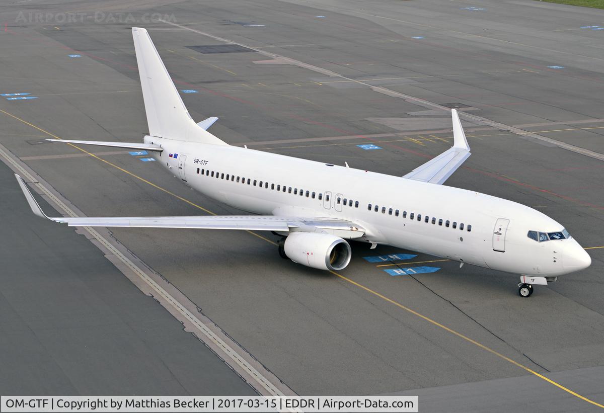 OM-GTF, 1998 Boeing 737-86J C/N 28070, OM-GTF