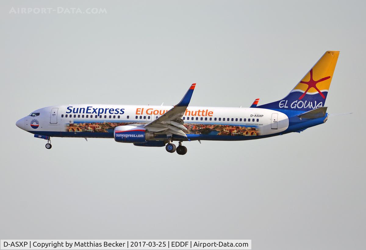 D-ASXP, 2008 Boeing 737-8HX C/N 29684, D-ASXP
