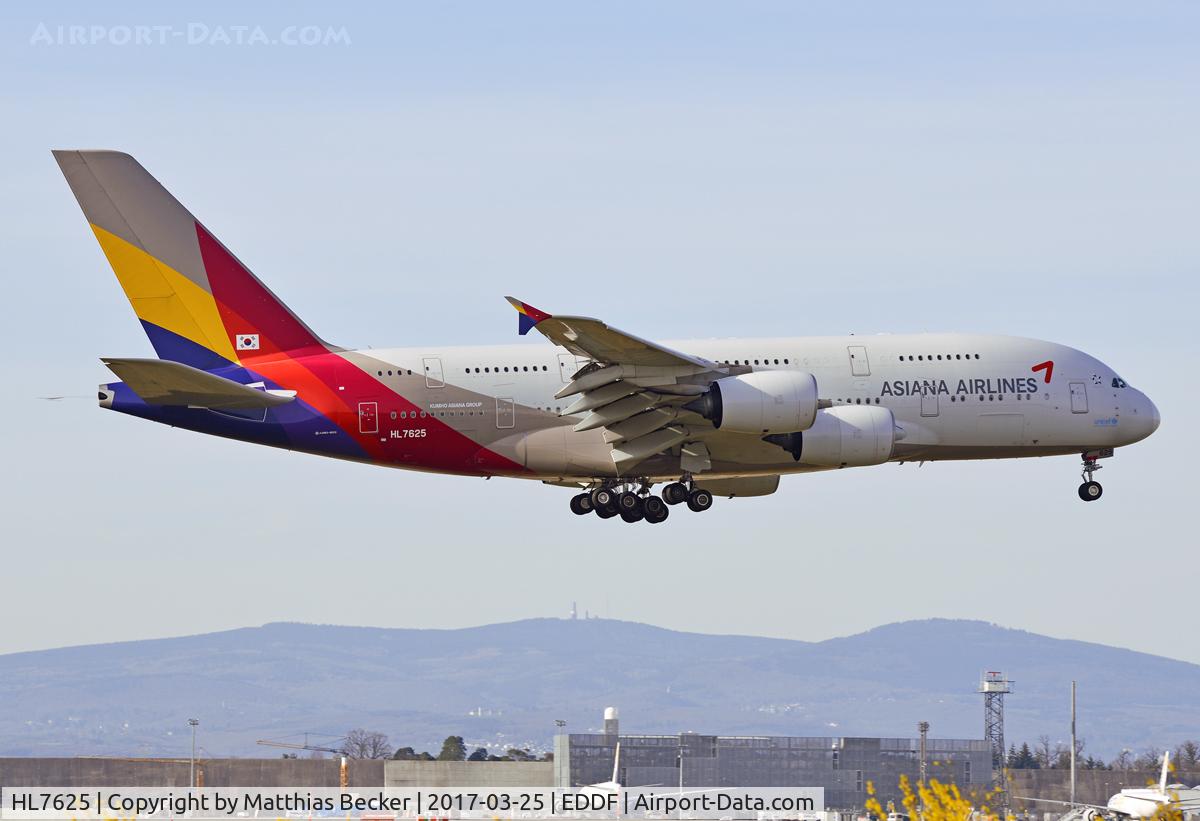HL7625, 2013 Airbus A380-841 C/N 152, HL7625