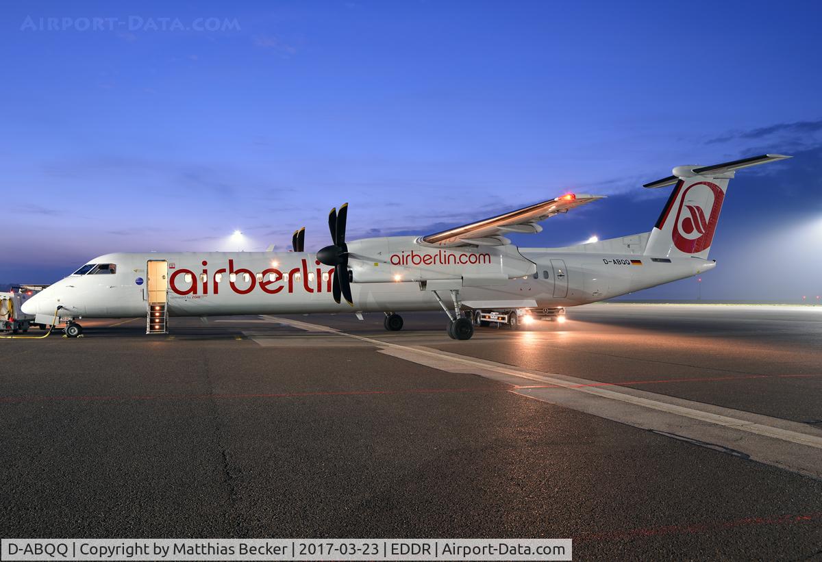 D-ABQQ, 2008 De Havilland Canada DHC-8-402Q Dash 8 Dash 8 C/N 4198, D-ABQQ