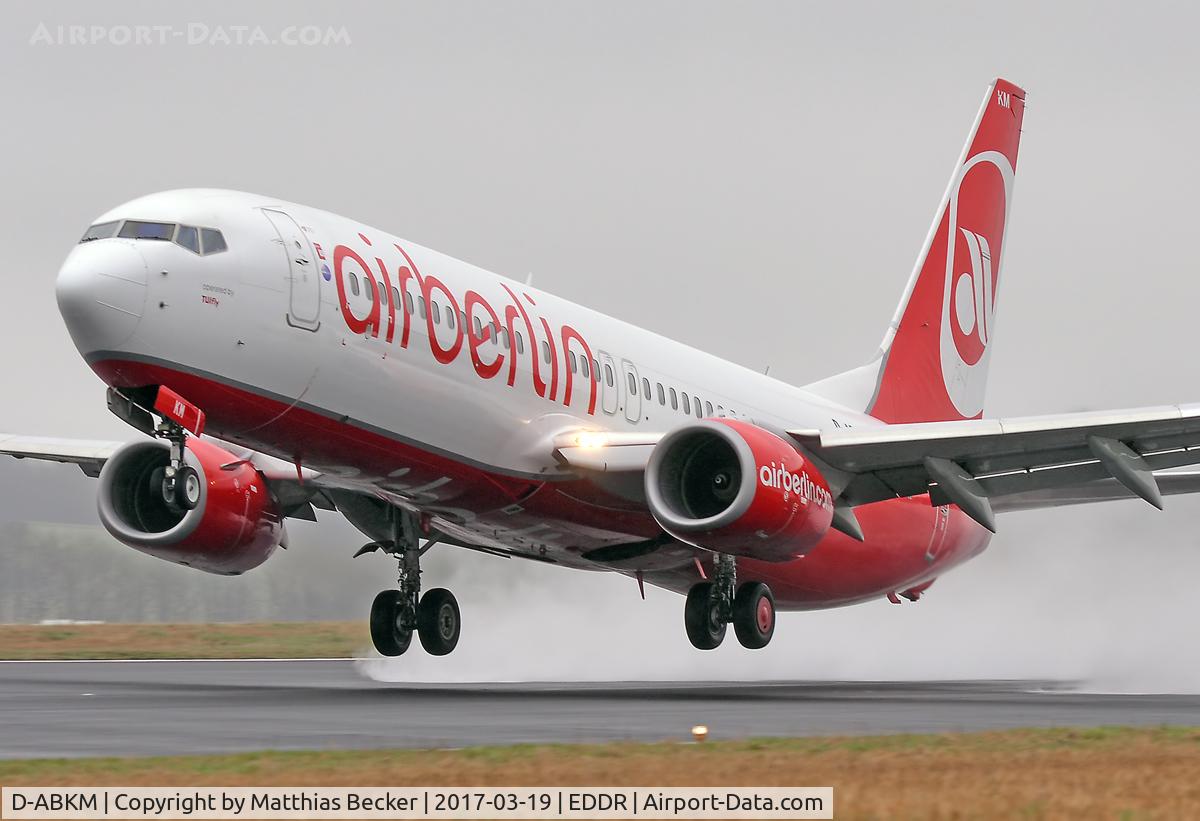 D-ABKM, 2010 Boeing 737-86J C/N 37755, D-ABKM