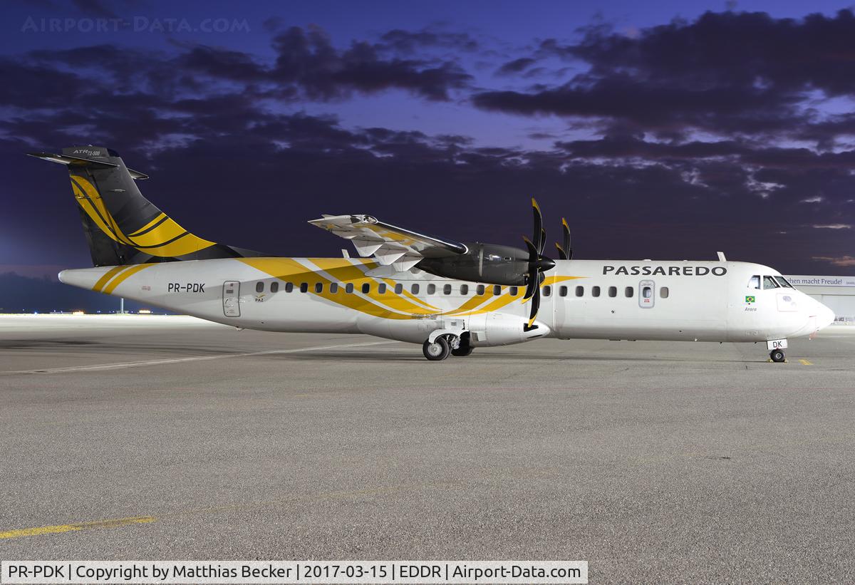 PR-PDK, 1999 ATR 72-212A C/N 593, PR-PDK