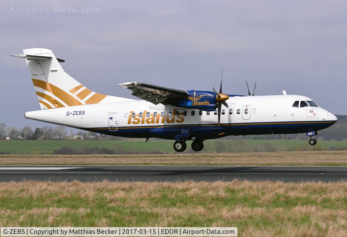 G-ZEBS, 1987 ATR 42-320 C/N 066, G-ZEBS