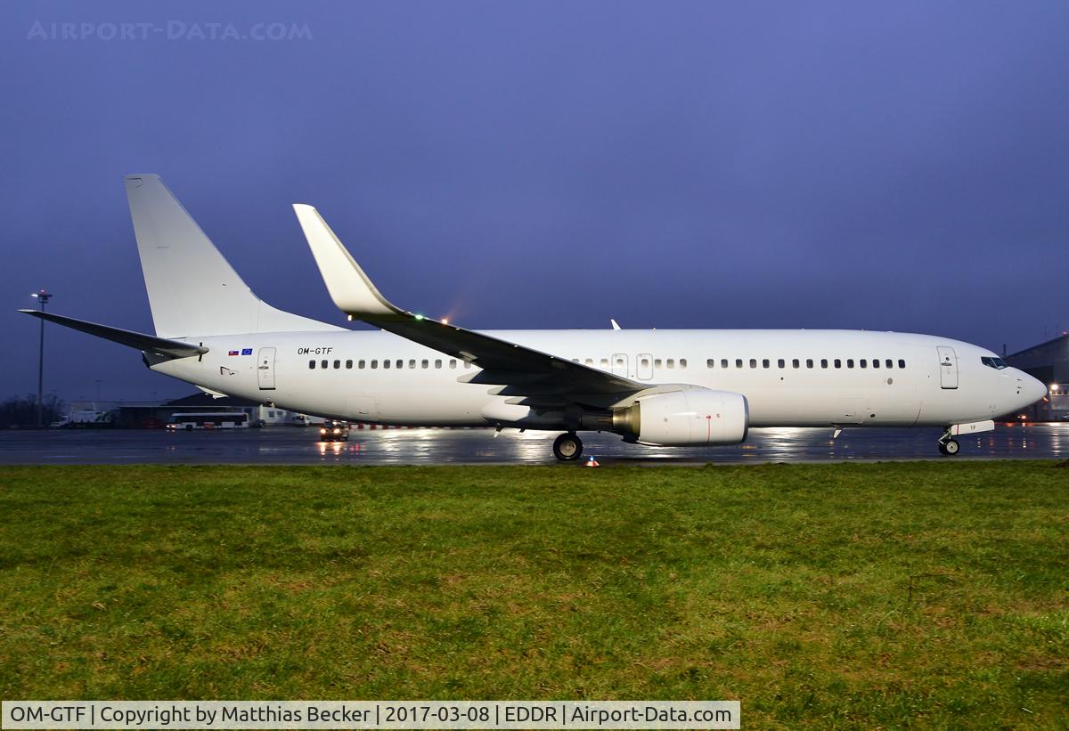 OM-GTF, 1998 Boeing 737-86J C/N 28070, OM-GTF